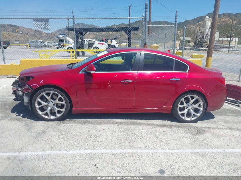 2013 Buick Regal Gs VIN: 2G4GV5GV0D9176942 Lot: 45164393