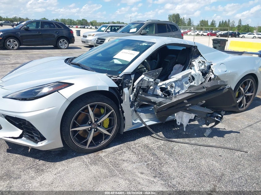 2021 Chevrolet Corvette Stingray Rwd 3Lt VIN: 1G1YC3D42M5102846 Lot: 45164401
