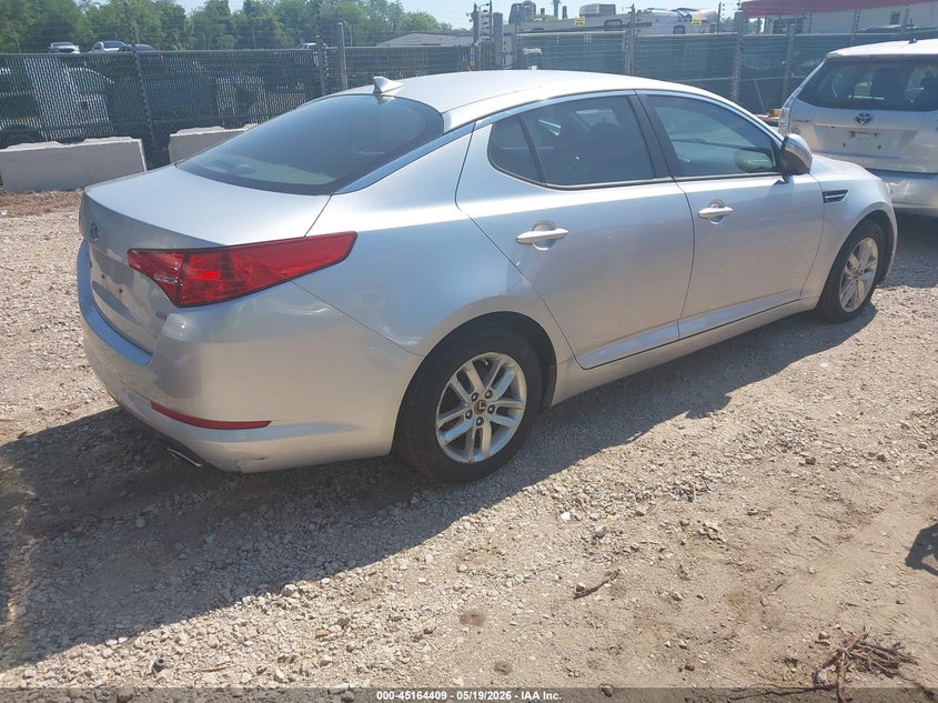 Vin: knagm4a75b5170444, lot: 45662073, kia optima lx 20114