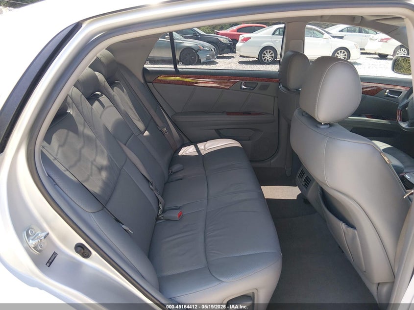 2005 TOYOTA AVALON SEDAN 3.5L V-6 DOHC, VVT, 280HP