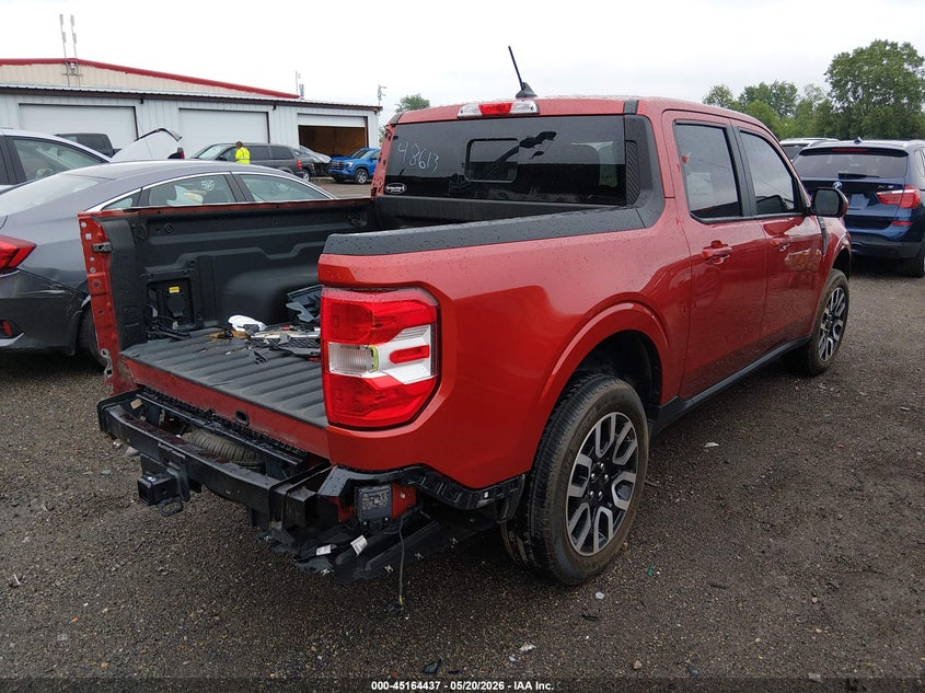 Vin: 3fttw8e38pra48613, lot: 45662101, ford maverick lariat 20234