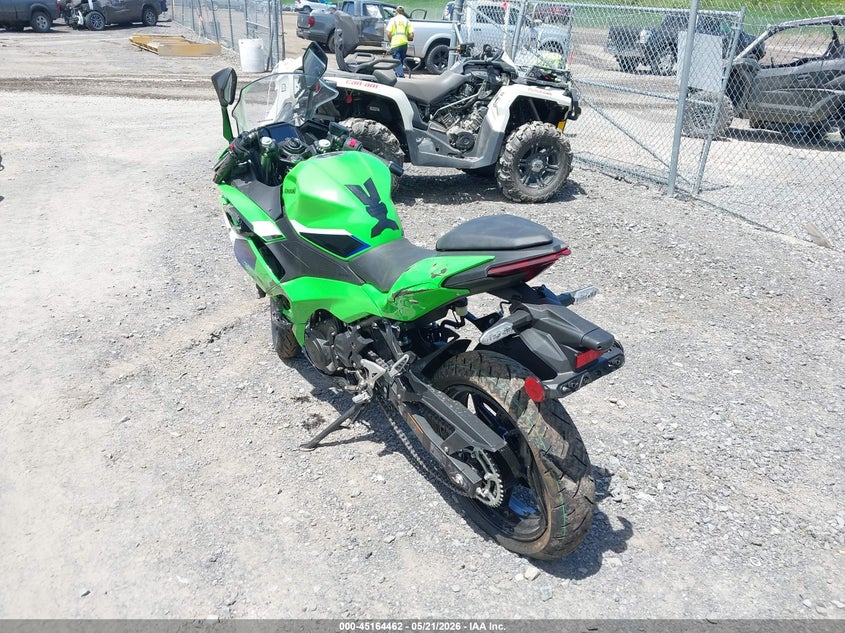 2026 Kawasaki Ex500 A/B VIN: ML5EXGJ16TDA75720 Lot: 45164462