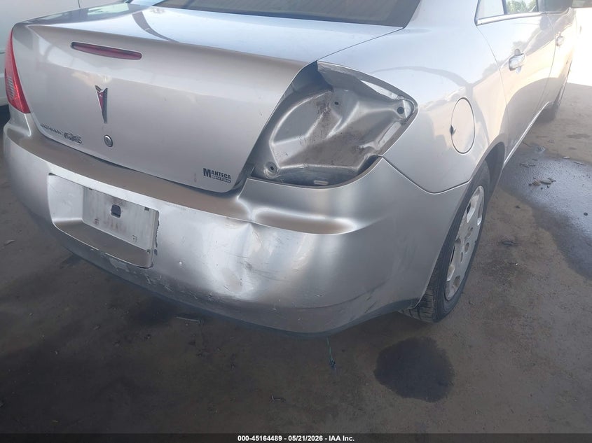 2008 Pontiac G6 Value Leader VIN: 1G2ZF57BX84147591 Lot: 45164489