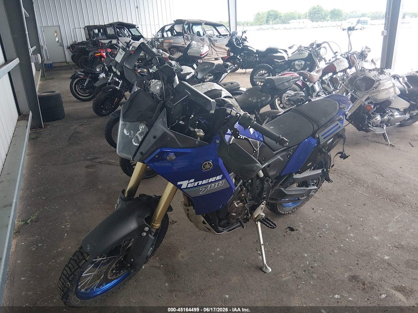 2023 YAMAHA XTZ690 auction photo 2