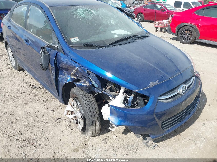 2016 Hyundai Accent Se VIN: KMHCT4AE3GU955539 Lot: 45164534