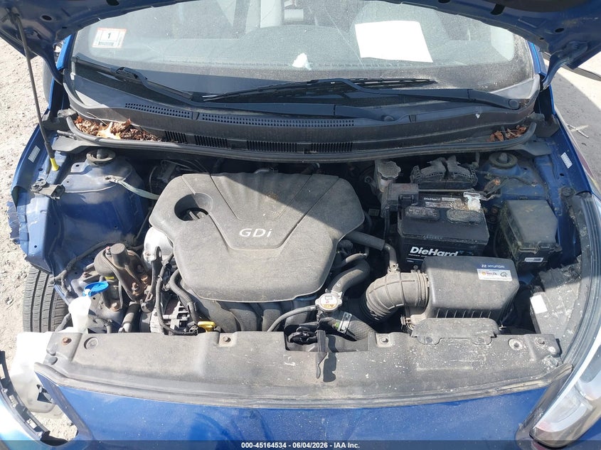 2016 Hyundai Accent Se VIN: KMHCT4AE3GU955539 Lot: 45164534
