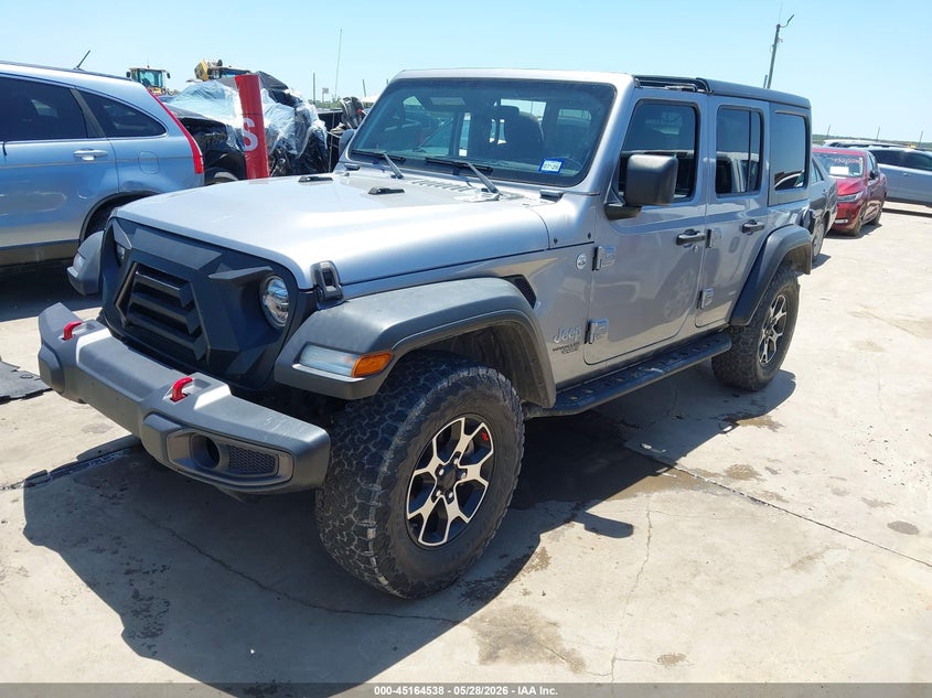 2021 Jeep Wrangler Unlimited Sport S 4x4 1C4HJXDG1MW502518 photo 1