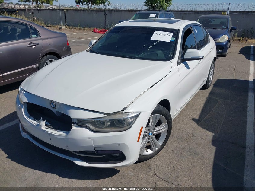 Vin: wba8e9g5xgnt86351, lot: 45662238, bmw 328i 20162