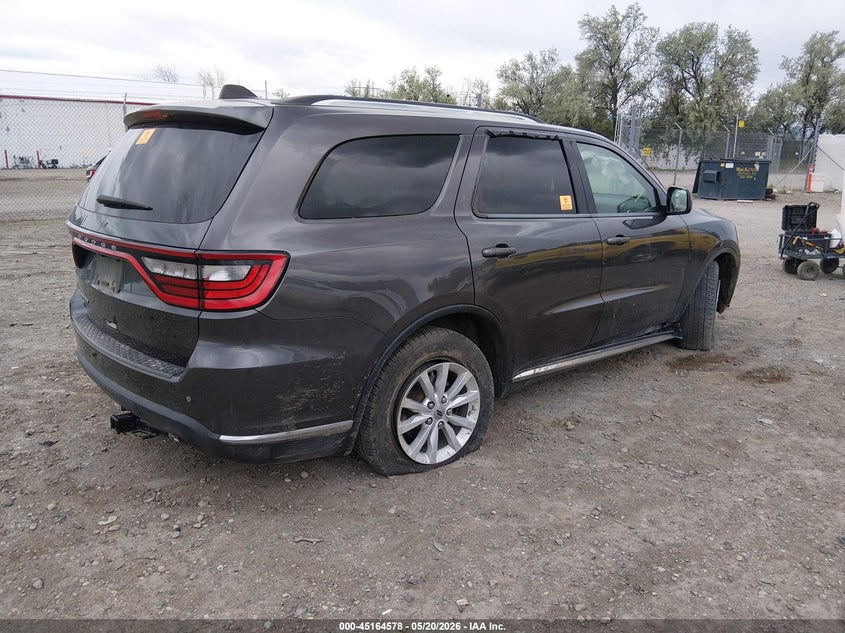 Vin: 1c4rdjag5kc848079, lot: 45662242, dodge durango sxt awd 20194