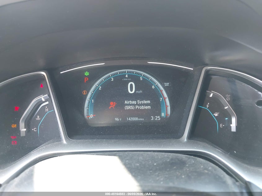2017 HONDA CIVIC SEDAN 1.5L I-4 DI, DOHC, VVT, TURBO, 174HP
