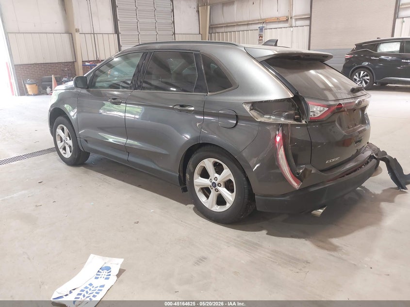 Vin: 2fmpk3g94hbb71614, lot: 45662289, ford edge se 20173