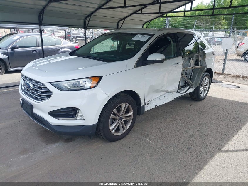 Vin: 2fmpk3j96kbc24314, lot: 45662329, ford edge sel 20192