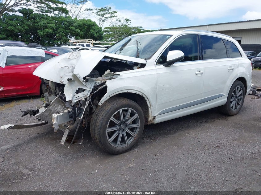 Vin: wa1lhaf74jd039890, lot: 45662338, audi q7 2.0t premium 20182