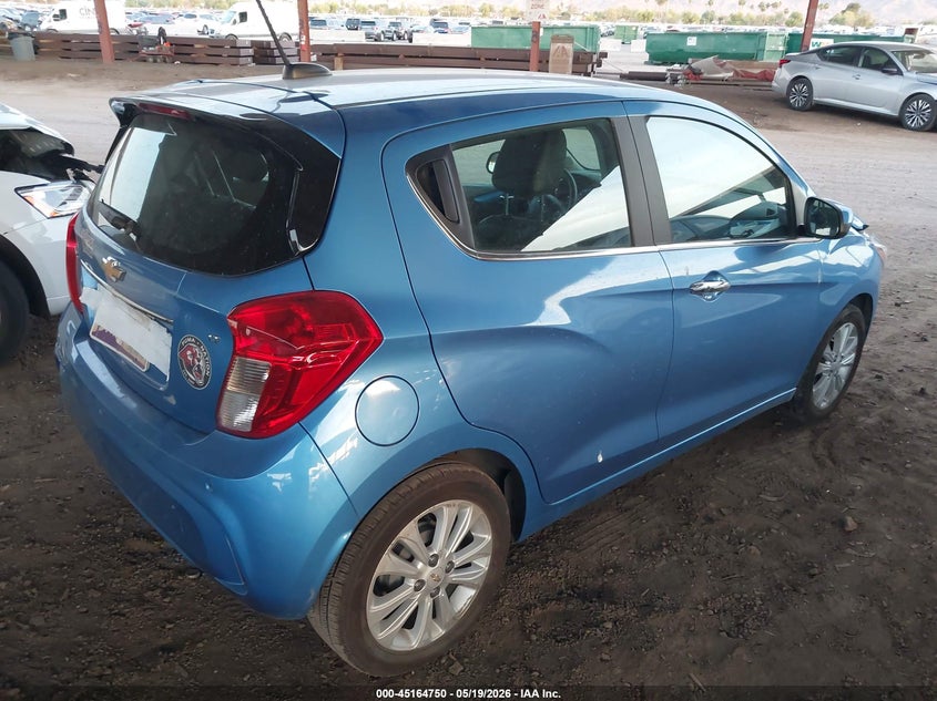 Vin: kl8cf6sa6jc438521, lot: 45662414, chevrolet spark 2lt cvt 20184