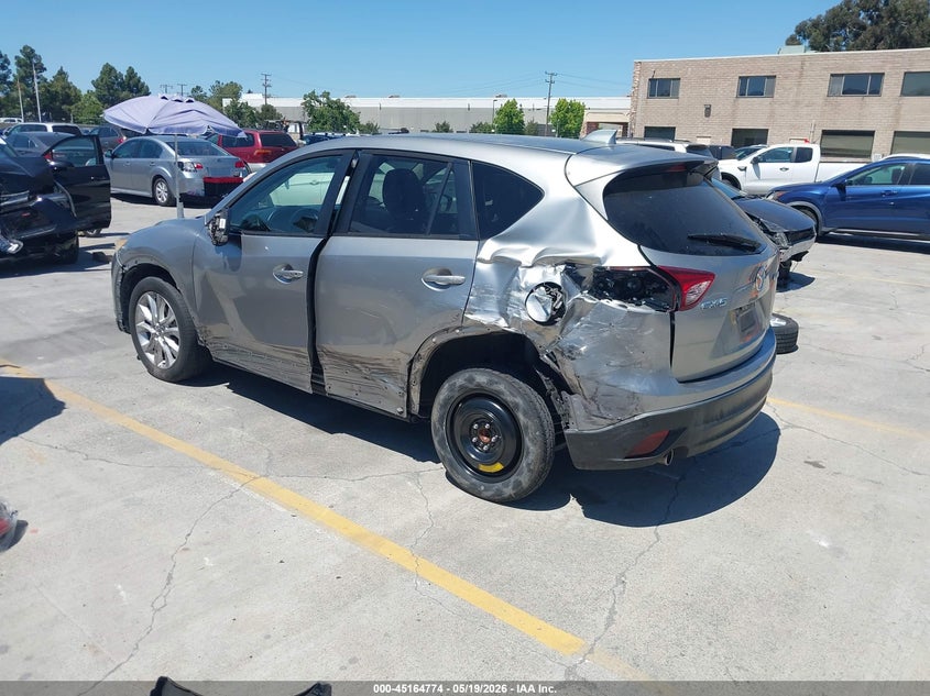 Vin: jm3ke2dy3e0334479, lot: 45662438, mazda cx-5 grand touring 20143