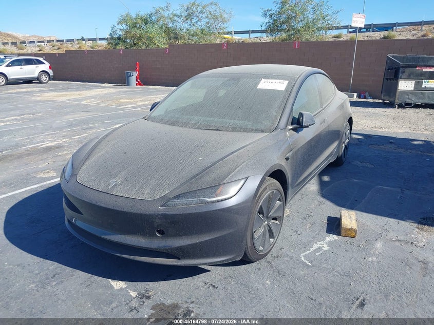 Vin: 5yj3e1ea1sf032904, lot: 45662462, tesla model 3 long range rear-wheel drive/standard rear-wheel drive 20252