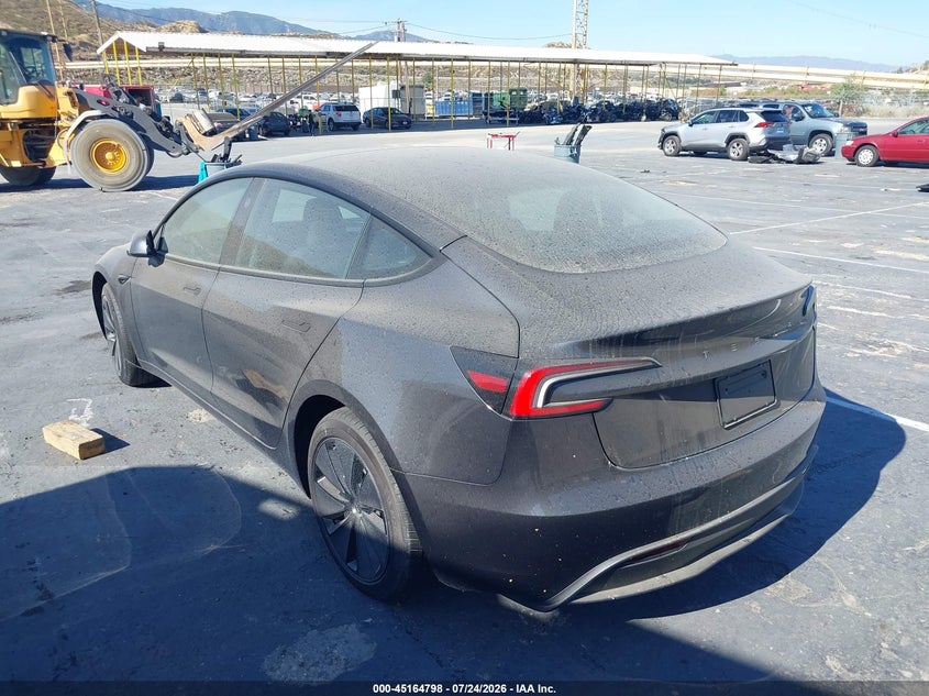 Vin: 5yj3e1ea1sf032904, lot: 45662462, tesla model 3 long range rear-wheel drive/standard rear-wheel drive 20253