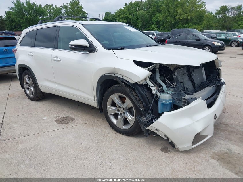 Vin: 5tddkrfh8es050842, lot: 45662532, toyota highlander limited v6 2014 img_1