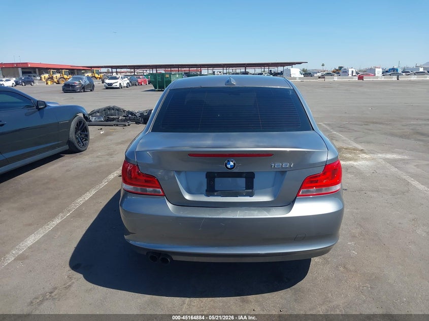 2013 BMW 128I VIN: WBAUP9C57DVS94902 Lot: 45164884
