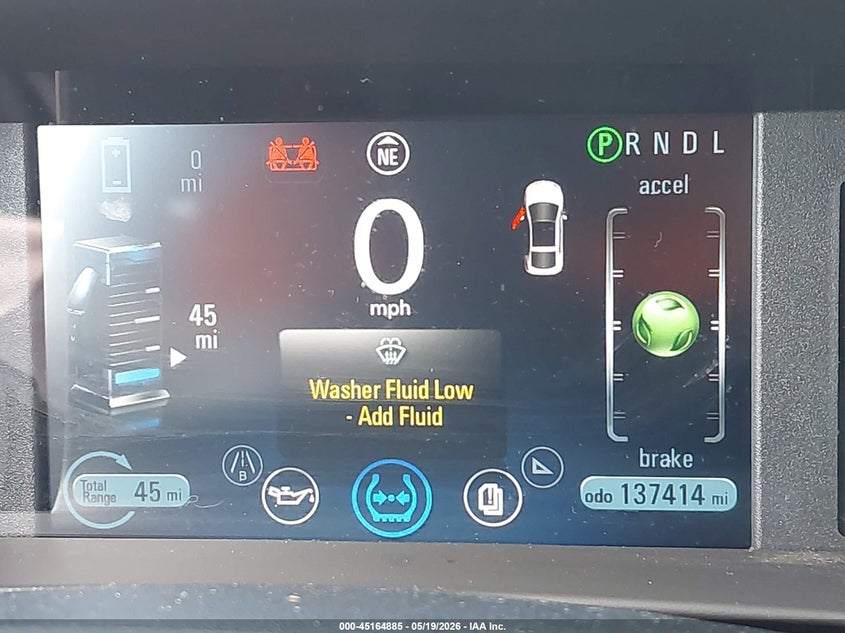 2011 Chevrolet Volt VIN: 1G1RD6E45BU102196 Lot: 45164885