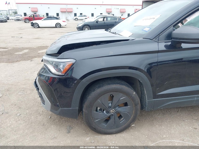 2025 Volkswagen Taos 1.5T S VIN: 3VV5C7B21SM043932 Lot: 45164896
