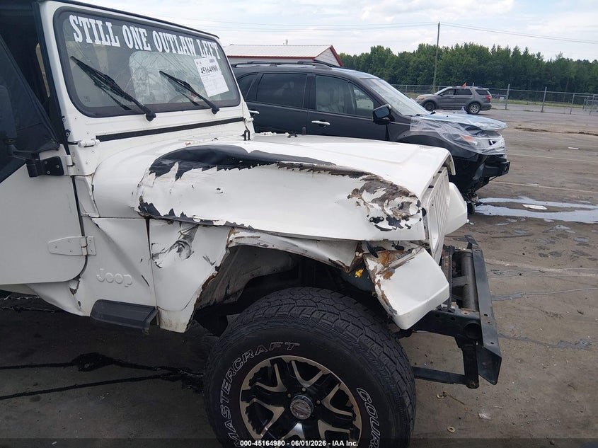1989 Jeep Wrangler / Yj VIN: 2J4FY19E3KJ170703 Lot: 45164980