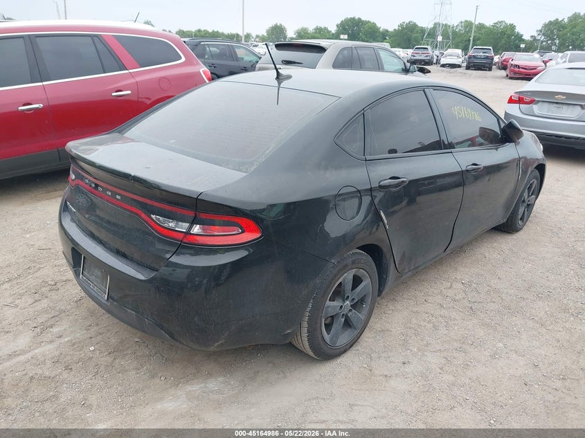 Vin: 1c3cdfbb6gd660540, lot: 45662650, dodge dart sxt 20164