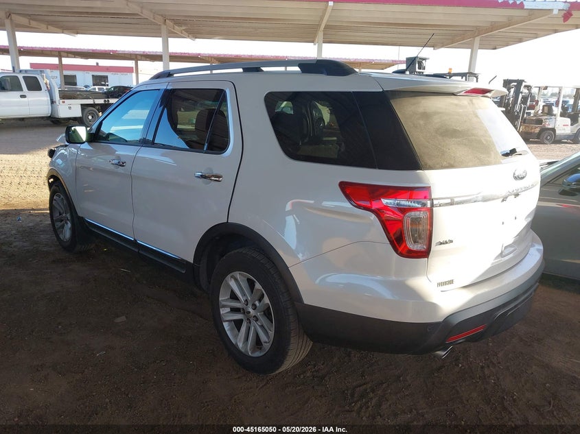 Vin: 1fm5k8d83dgb17207, lot: 45662714, ford explorer xlt 20133