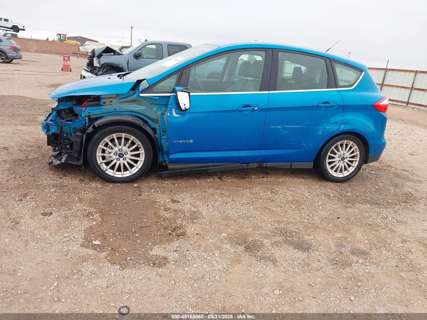 2013 Ford C-Max Hybrid Sel VIN: 1FADP5BU0DL507176 Lot: 45165060