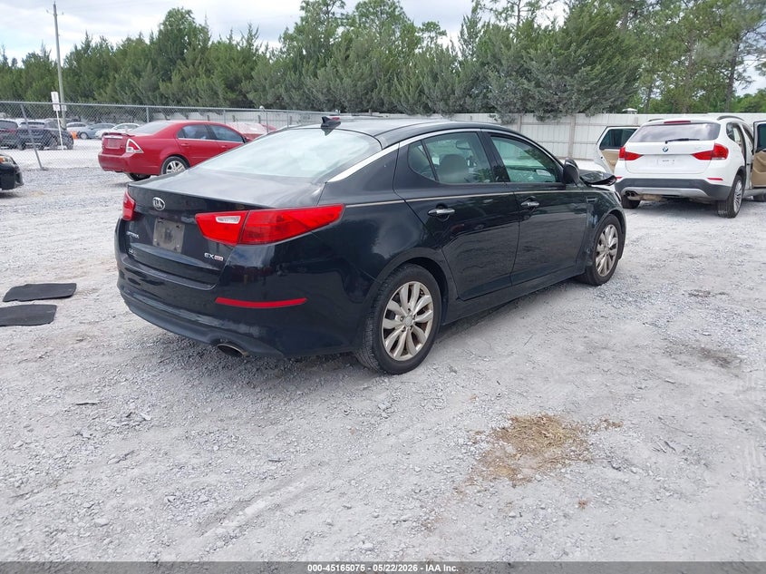 Vin: 5xxgn4a78eg276158, lot: 45662739, kia optima ex 20144