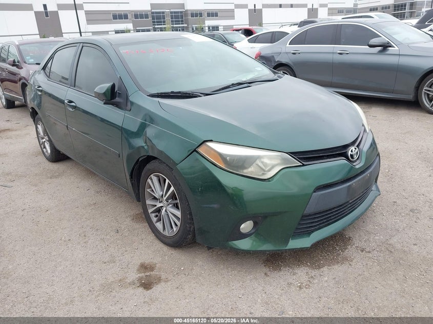 2014 TOYOTA COROLLA SEDAN 1.8L I-4 DOHC, VVT, 132HP