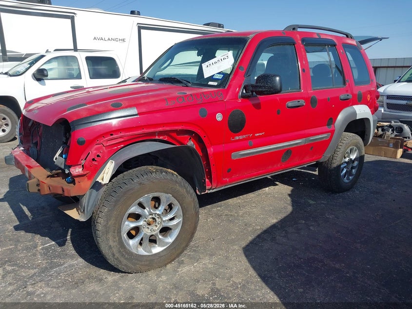 2002 Jeep Liberty Sport 1J4GL48KX2W179967 photo 1