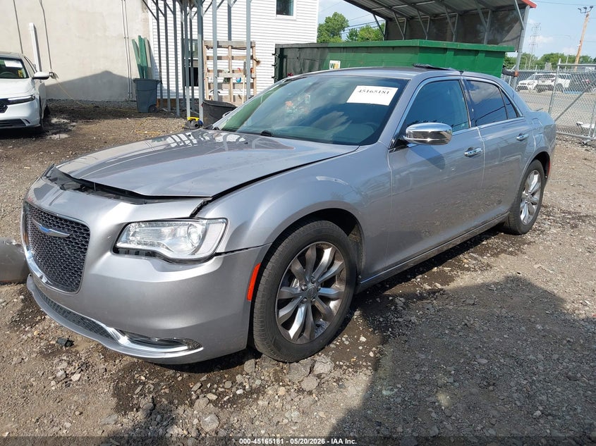 Vin: 2c3ccakg3jh218388, lot: 45662845, chrysler 300 limited awd 20182