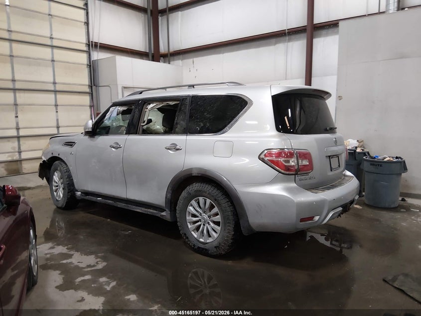 2017 Nissan Armada Sv VIN: JN8AY2NC1H9502233 Lot: 45165197