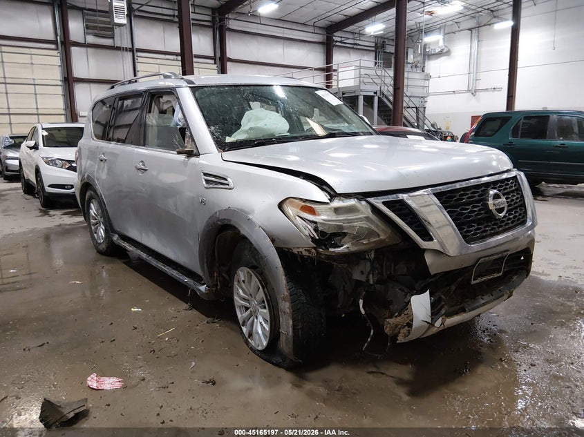 2017 Nissan Armada Sv VIN: JN8AY2NC1H9502233 Lot: 45165197