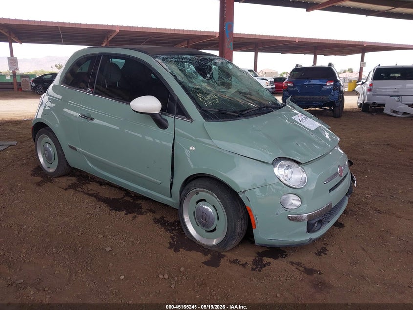 Vin: 3c3cffer7ft716528, lot: 45662909, fiat 500c 1957 edition 2015 img_1