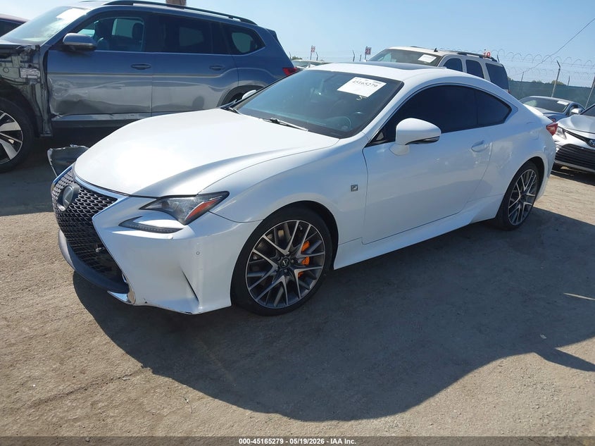 Vin: jthha5bc1h5006522, lot: 45662943, lexus rc 200t 20172