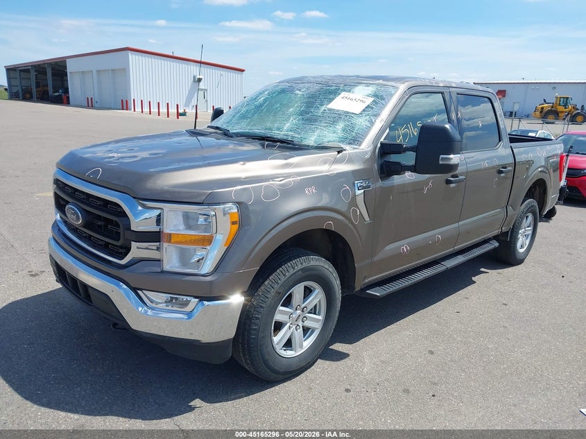 Vin: 1ftfw1e85nke42314, lot: 45662960, ford f-150 xlt 20222