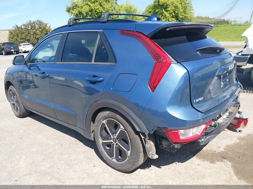 Vin: kndcr3le7p5091650, lot: 45662986, kia niro ex 20233