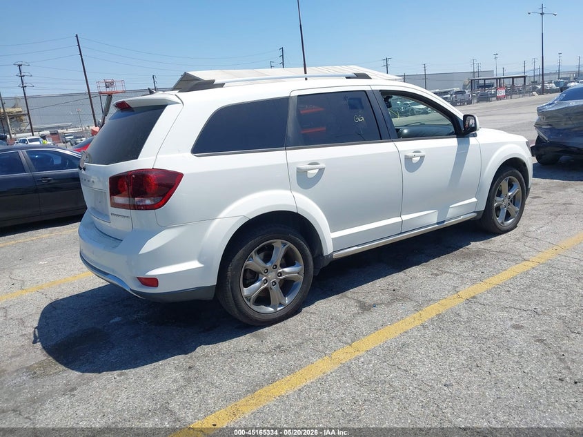 Vin: 3c4pdcgb0gt187278, lot: 45662998, dodge journey crossroad plus 20164