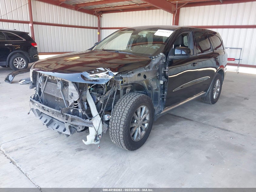 Vin: 1c4rdhag2hc859865, lot: 45663027, dodge durango sxt rwd 20172
