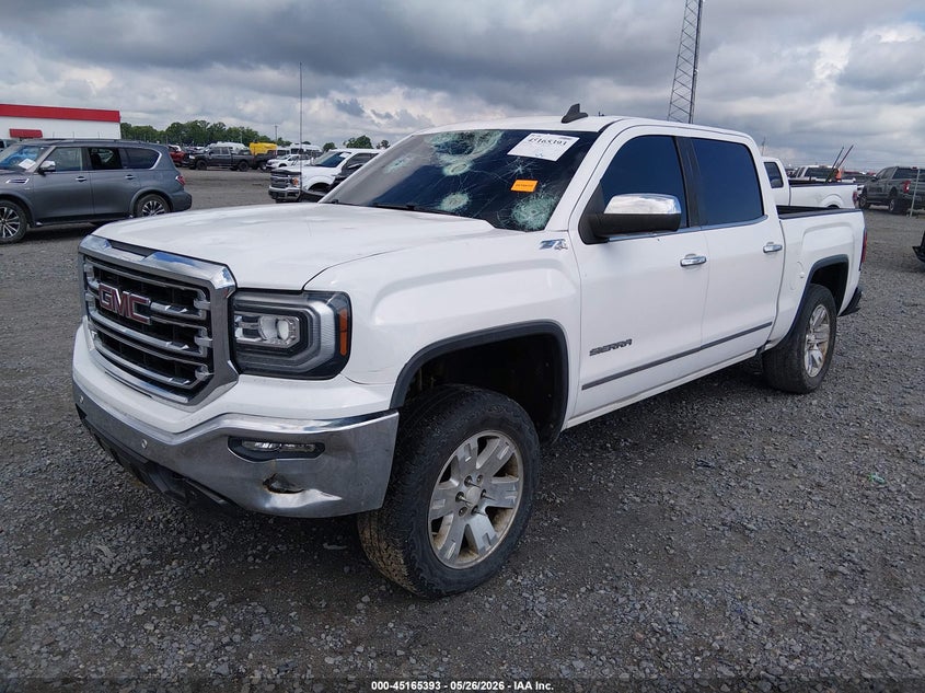 Vin: 3gtu2nej6jg647204, lot: 45663057, gmc sierra 1500 slt 20182