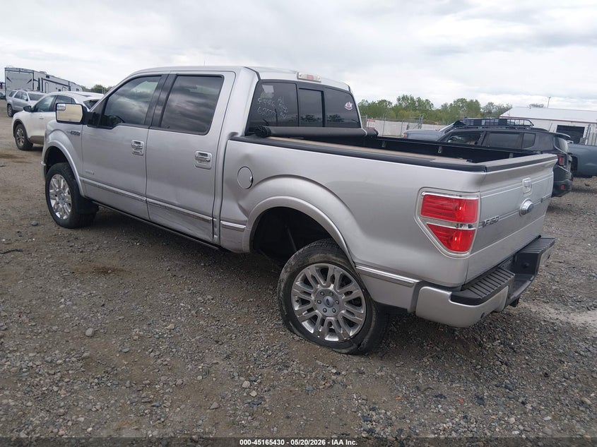 Vin: 1ftfw1etxcfa88655, lot: 45663094, ford f-150 platinum 20123