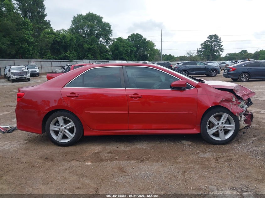 2012 TOYOTA CAMRY SEDAN 2.5L I-4 DOHC, VVT, 178HP