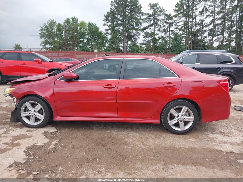 2012 TOYOTA CAMRY SEDAN 2.5L I-4 DOHC, VVT, 178HP