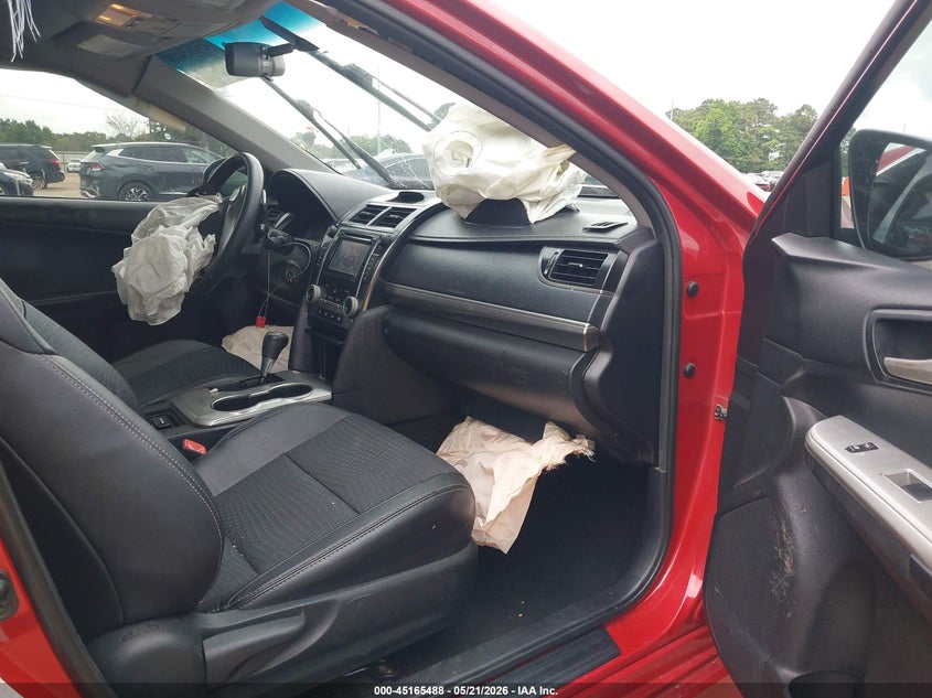 2012 TOYOTA CAMRY SEDAN 2.5L I-4 DOHC, VVT, 178HP