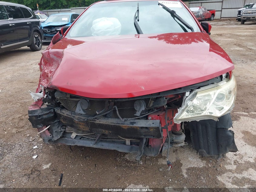 2012 TOYOTA CAMRY SEDAN 2.5L I-4 DOHC, VVT, 178HP