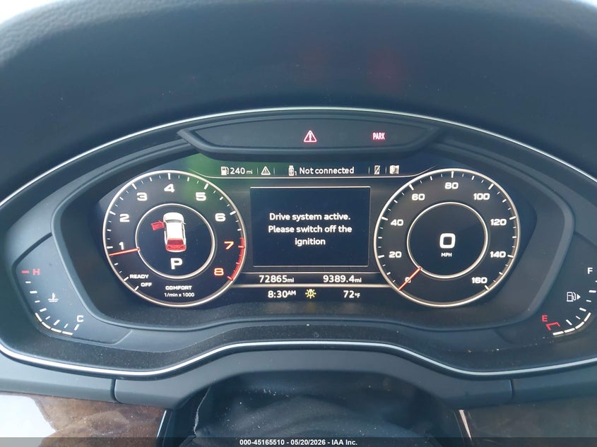 2018 AUDI Q5 SPORT UTILITY VEHICLE 2.0L I-4 DI, DOHC, VVT, TURBO, 252HP