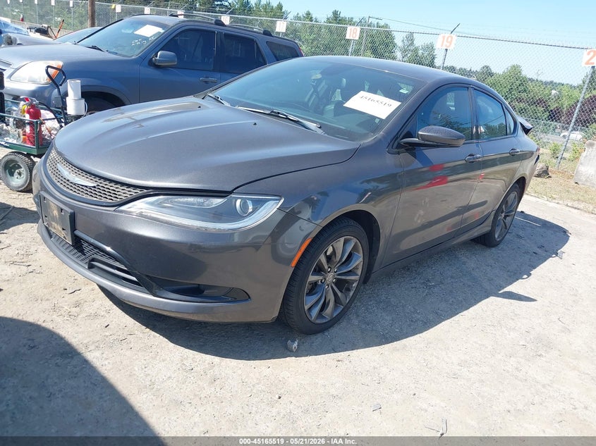 Vin: 1c3cccdg2fn522741, lot: 45663183, chrysler 200 s 20152
