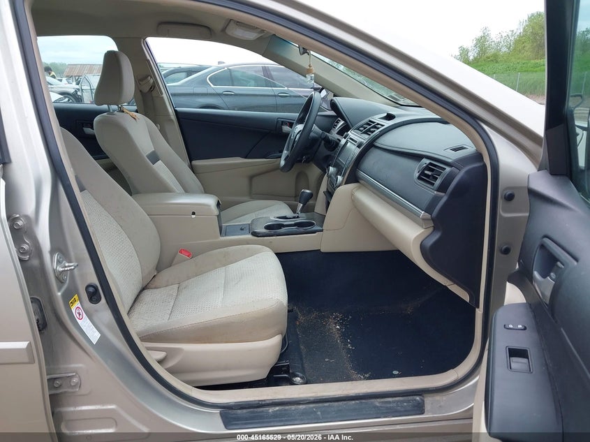 2014 TOYOTA CAMRY SEDAN 2.5L I-4 DOHC, VVT, 173HP